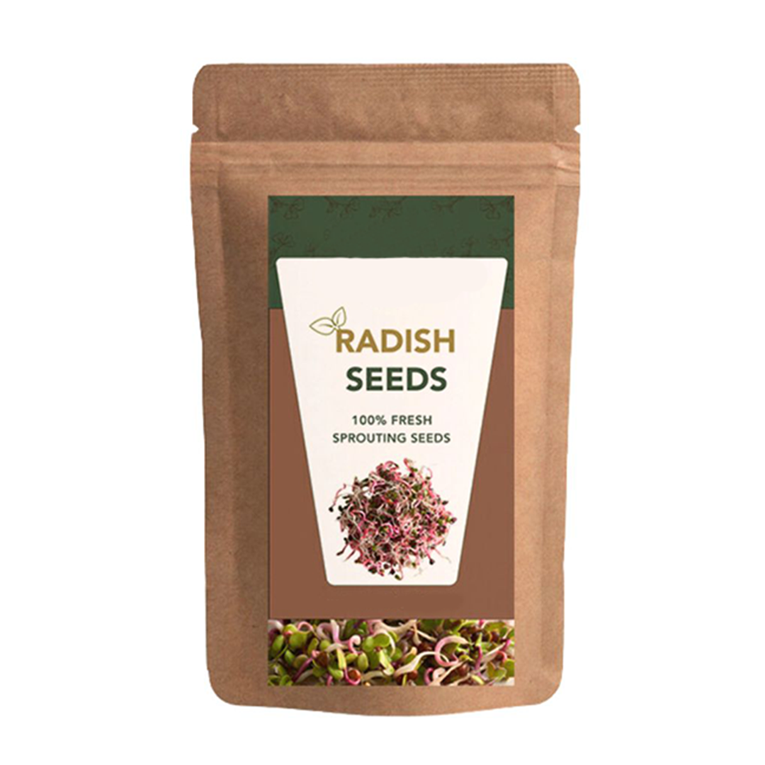 SEEDS! RADISH & CLOVER !