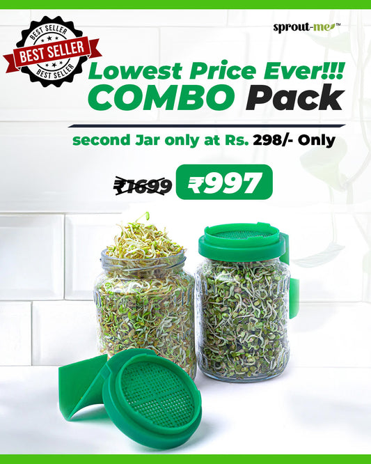 Combo Pack @ ₹997 – 2nd Jar ONLY ₹298